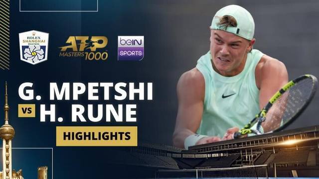 G. Mpetshi Perricard vs H. Rune - Highlight | ATP 1000: Rolex Shanghai Masters 2025