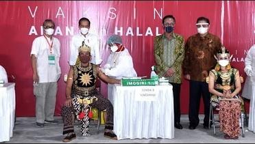 LIVE: Peninjauan Vaksinasi Massal Seniman dan Budayawan Yogyakarta, Kabupaten Bantul, 10 Maret 2021