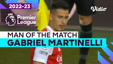 Aksi Man of the Match: Gabriel Martinelli | Arsenal vs Liverpool | Premier League 2022/23
