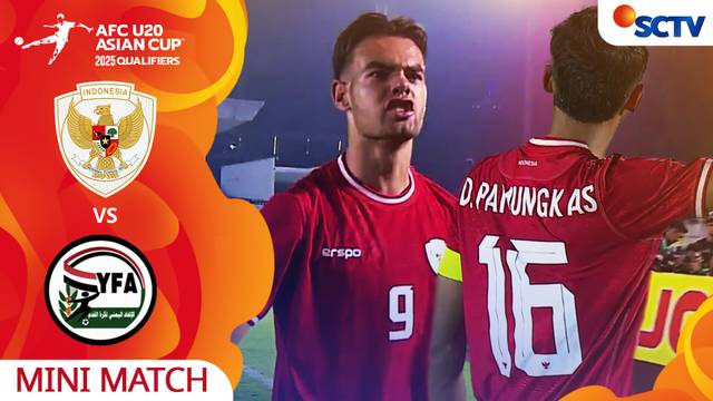 Indonesia vs Yemen - Mini Match | AFC U20 Asian Cup 2025 Qualifiers