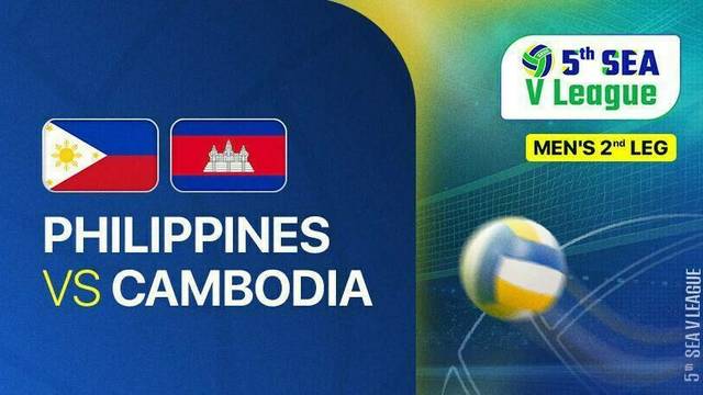 Men: Philippines vs Cambodia - Full Match | SEA VLeague 2025