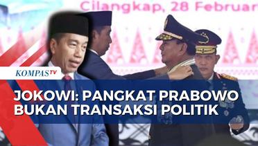 Jokowi Respons Pro Kontra Kenaikan Pangkat Prabowo Subianto