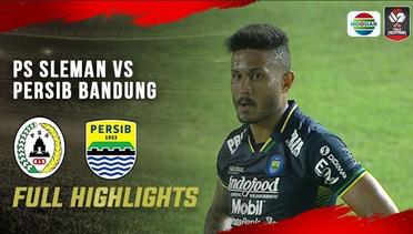 Full Highlights - PS Sleman vs Persib Bandung | Piala Menpora 2021