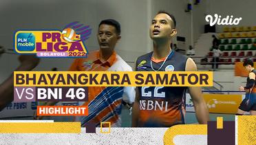 Highlights | Surabaya Bhayangkara Samator vs Jakarta BNI 46 | PLN Mobile Proliga Putra 2022