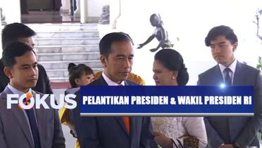 Jokowi Berangkat ke Gedung DPR dari Istana - Pelantikan Presiden dan Wakil Presiden