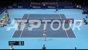 Dominic Thiem vs Novak Djokovic, Highlights ATP Finals 2019