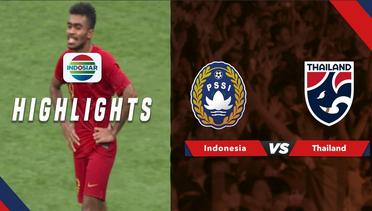 YAAMPUN! Tendangan Keras Yakub Masih Melayang di Atas Gawang - Indonesia vs Thailand | Merlion Cup