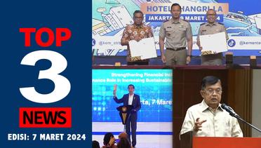 AHY Rakornas Kementerian, Jokowi Puji Produk UMKM, JK Pemilu 2024 Terburuk [TOP 3 NEWS]