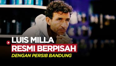 Luis Milla Ungkap Alasan Utama Berpisah dengan Persib Bandung
