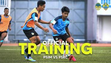 Official Training: PSIM Jogja vs PSKC Cimahi