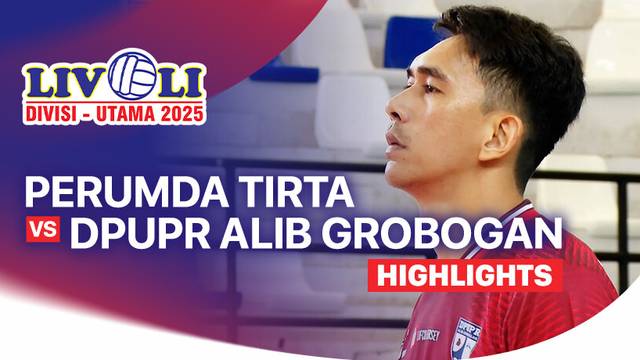 Putra: Perumda Tirta Bhagasasi Bekasi vs DPUPR Alib Grobogan - Highlight | Livoli Divisi Utama 2025