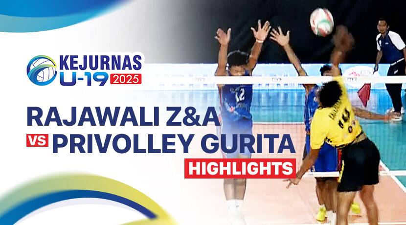 Rajawali Z&A Jakarta vs Kaur Volleyball Club Putra