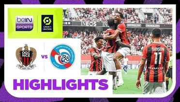 Nice vs Strasbourg - Highlights | Ligue 1 2023/2024