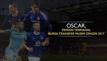 Oscar Jadi Pemain Termahal di Bursa Transfer Januari 2017