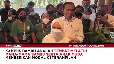 Presiden Jokowi Apresiasi Teknologi Pengolahan Bambu di Ngada NTT