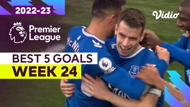 5 Gol Terbaik | Matchweek 24 | Premier League 2022/23