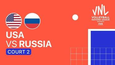 Full Match | VNL WOMEN'S - USA vs Russia | Volleyball Nations League 2021