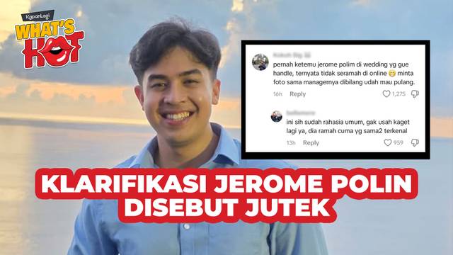 Kronologi Jerome Polin Disebut Jutek & Hanya Ramah ke Orang Terkenal