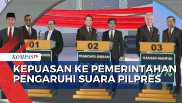 Survei Exit Poll Litbang Kompas Ungkap Ada Pengaruh Kepuasan ke Jokowi dengan Pilihan Paslon Pilpres