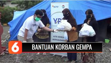 Bantu Ringankan Beban Korban Gempa, YPP Bagikan Sembako Gratis di Mamuju dan Majene | Liputan 6