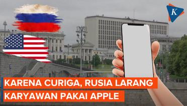 Rusia Larang Karyawan Pemerintah Pakai Iphone, karena Bikinan AS?