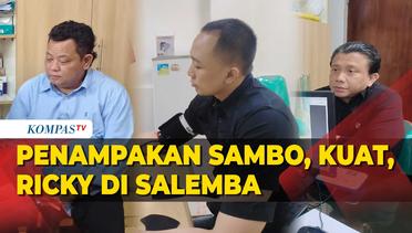 Penampakan Sambo, Kuat Maruf, Ricky Rizal di Proses Administrasi Lapas Salemba