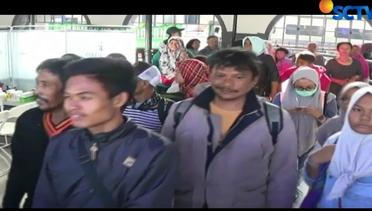 H+4 Lebaran, 60 Ribu Pemudik Tiba di Stasiun Pasar Senen - Liputan6 Siang