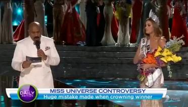 Steve Harvey Salah Baca Nama Pemenang Miss Universe