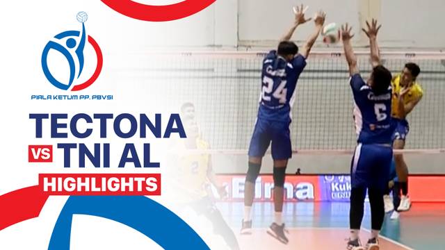 Tectona vs TNI AL - Highlight | Piala Ketua Umum PBVSI 2025