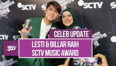 Kolaborasi Perdana Lesti Kejora dan Rizky Billar Raih Penghargaan SCTV Music Award 2024
