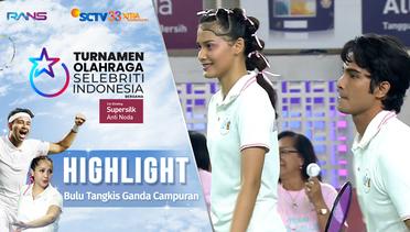 Vicky/Hesti VS Cinta/Callista | Highlights Final Bulu Tangkis Ganda Campuran | Turnamen Olahraga Selebriti Indonesia