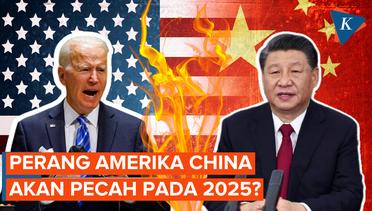 Muncul Ancaman Perang China-AS Meletuh 2025