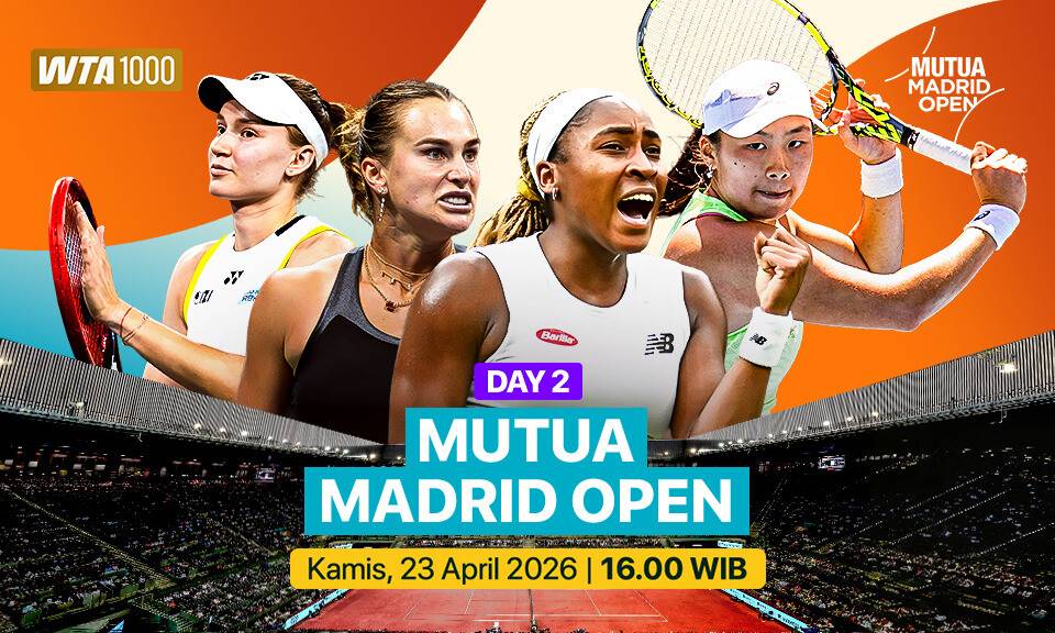 Day 2 - WTA 1000: Mutua Madrid Open 2026