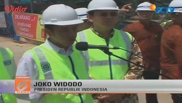 Jokowi Tinjau Simpang Susun Semanggi - Liputan 6 Siang