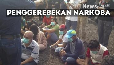 NEWS FLASH: Kampung Narkoba Digerebek, Puluhan Sabu Siap Edar Disita