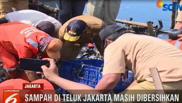 Pemprov DKI Targetkan 50 Ton Sampah Teluk Jakarta Diangkut Seminggu ke Depan - Liputan6 Malam
