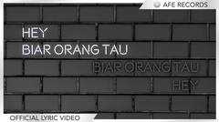 Ihsan Tarore - Biar OrangTau (Official Lyric Video)