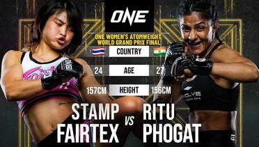 Stamp Fairtex vs. Ritu Phogat - Full Fight Replay