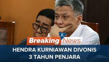 Hendra Kurniawan Divonis 3 Tahun Penjara atas Kasus Obstruction of Justice Kematian Brigadir J