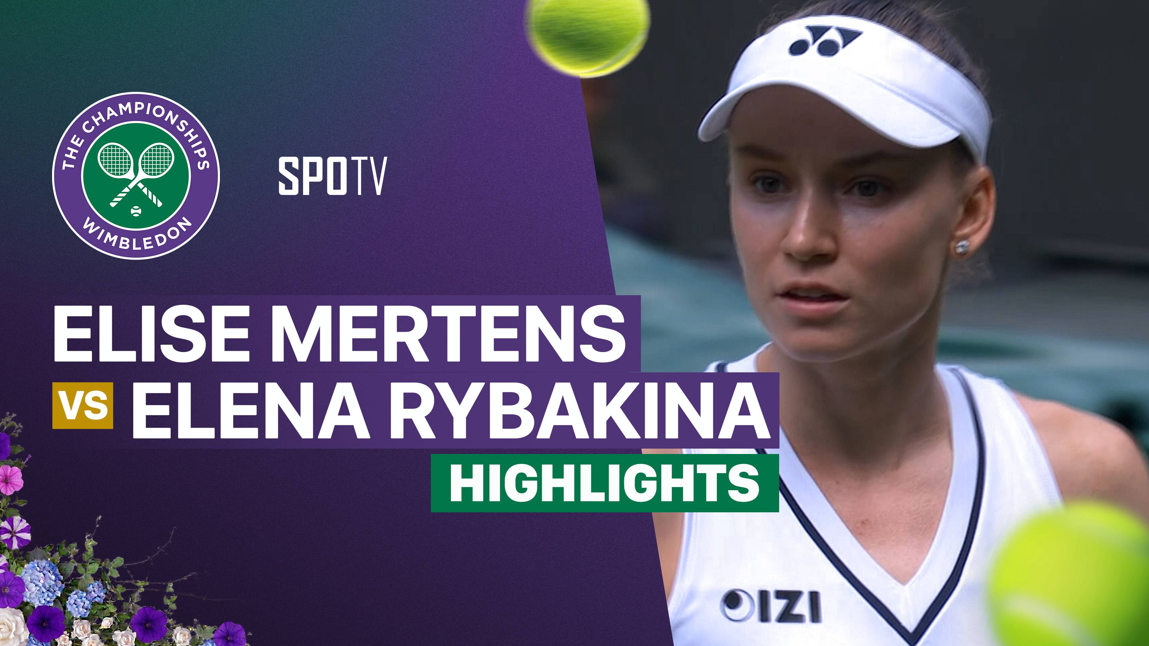 Elise Mertens vs Elena Rybakina - Ladies' Singles Third Round | Wimbledon 2026