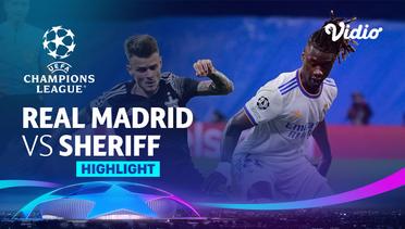 Highlight - Real Madrid vs Sheriff | UEFA Champions League 2021/2022