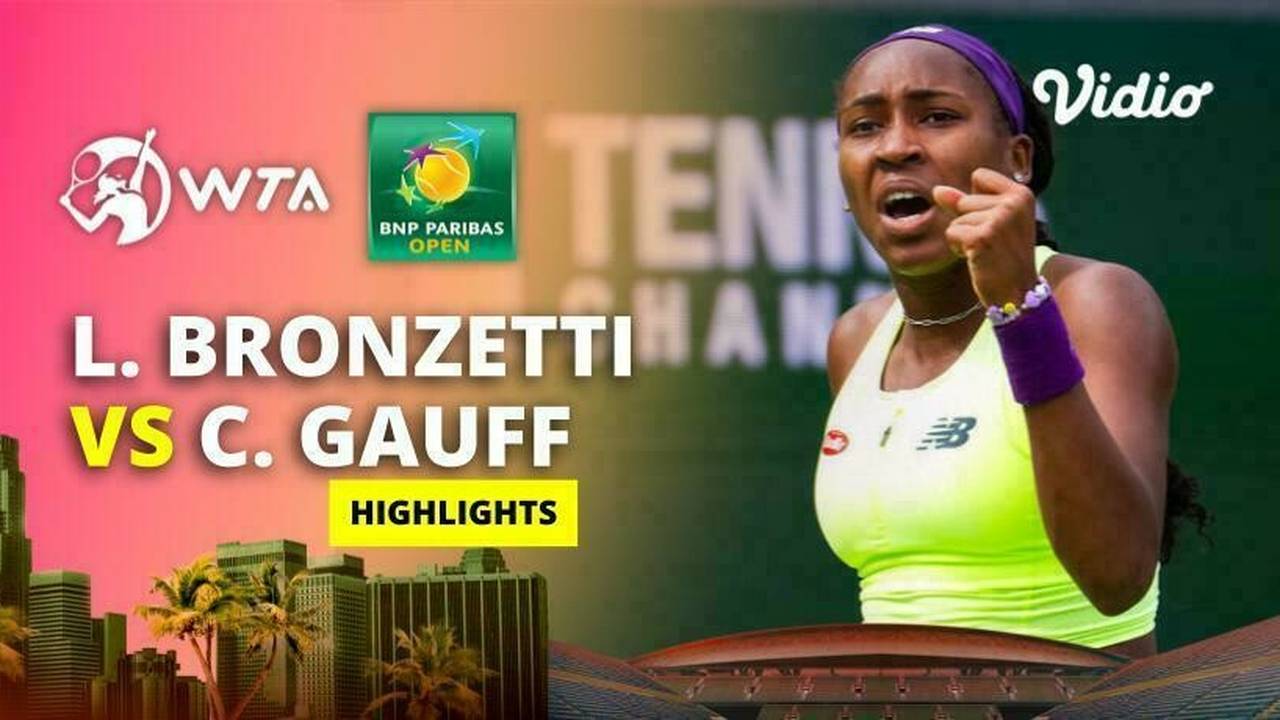 Exquisite Coco Gauff Beats Lucia Bronzetti To Reach Cincinnati Open Last Eight Picture Art