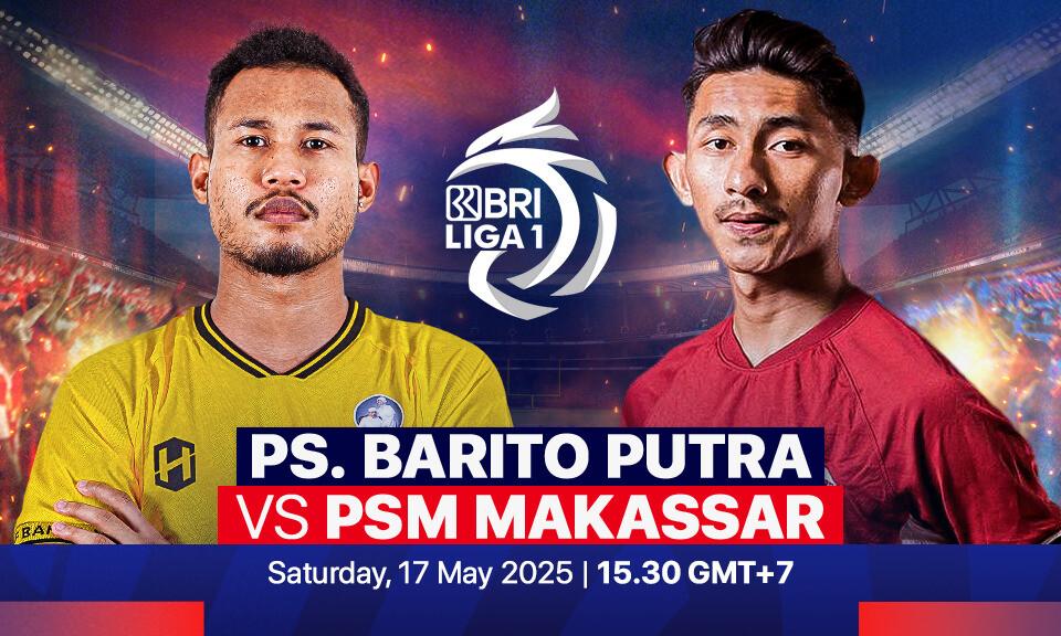 PS Barito Putera vs PSM Makassar