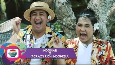 Shock Jadi Crazy Rich!! Irfan-Jirayut Cobain Makanan Crazy Rich Bali & Histeris Diajak Naik Helikopter!! | INDOSIAR X 7 CRAZY RICH INDONESIAyut Cobain Makanan Crazy R (1)