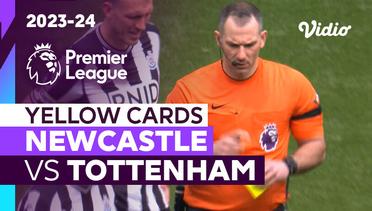 Kartu Kuning | Newcastle vs Tottenham | Premier League 2023/24
