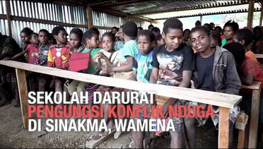Raga Kogoya, Relawan Sekolah Darurat Papua- -Saya Bahagia Mengurus Anak-anak-