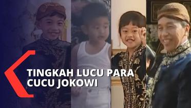 Inilah Tingkah Lucu Para Cucu Presiden Joko Widodo!