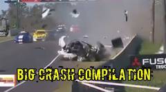 Kumpulan video tabrakan terparah saat balapan mobil