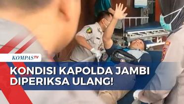Kapusdokkes Polri Irjen Asep Hendradiana Periksa Ulang Kondisi Kesehatan Kapolda Jambi & Rombongan!