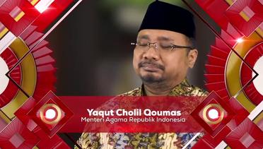 Menyajikan Program Yang Menyejukan Pemirsa! Greeting HUT Indosiar Ke-26 dari Yaqut Cholil Menag RI